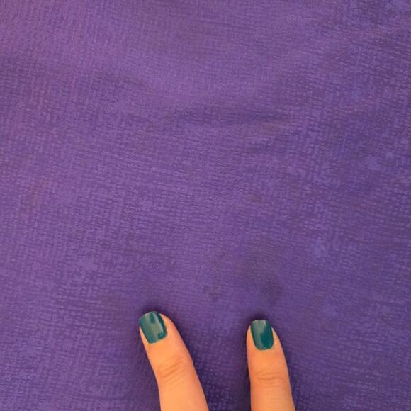 Vintage 100% Silk Satin Cobalt Blue Pencil Skirt Size 12P Career Office Work - Picture 8 of 13